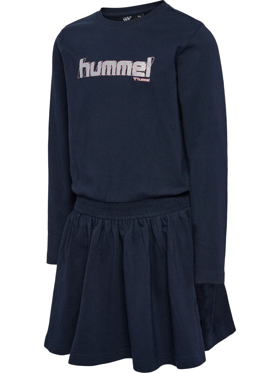 Детское платье с длинным рукавом Hmlaria Hummel, Navyblau — фото 4