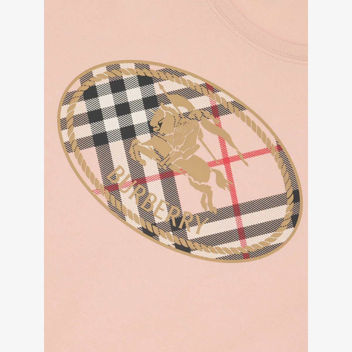 Хлопковая футболка с логотипом Racheal, размер 4-14 лет Burberry — фото 2