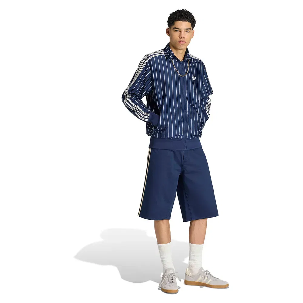 Мужской свитшот с принтом Firebird Pinstripes Adidas Originals, Blue — фото 4