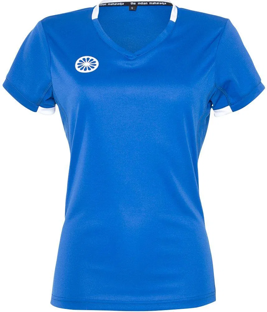 Детская футболка с принтом Indian Maharadja Tech Meisjes Shirt The Indian Maharadja, Mediterranean Blue