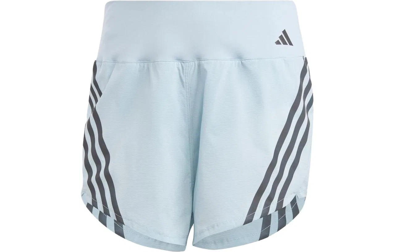 Женские спортивные шорты с принтом Adidas, Miracle Blue