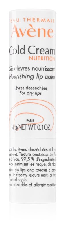 

Питательный бальзам для губ Avène Cold Cream