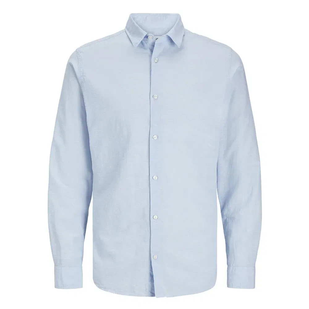 Рубашка с длинным рукавом Ebreeze Jack & Jones, синий