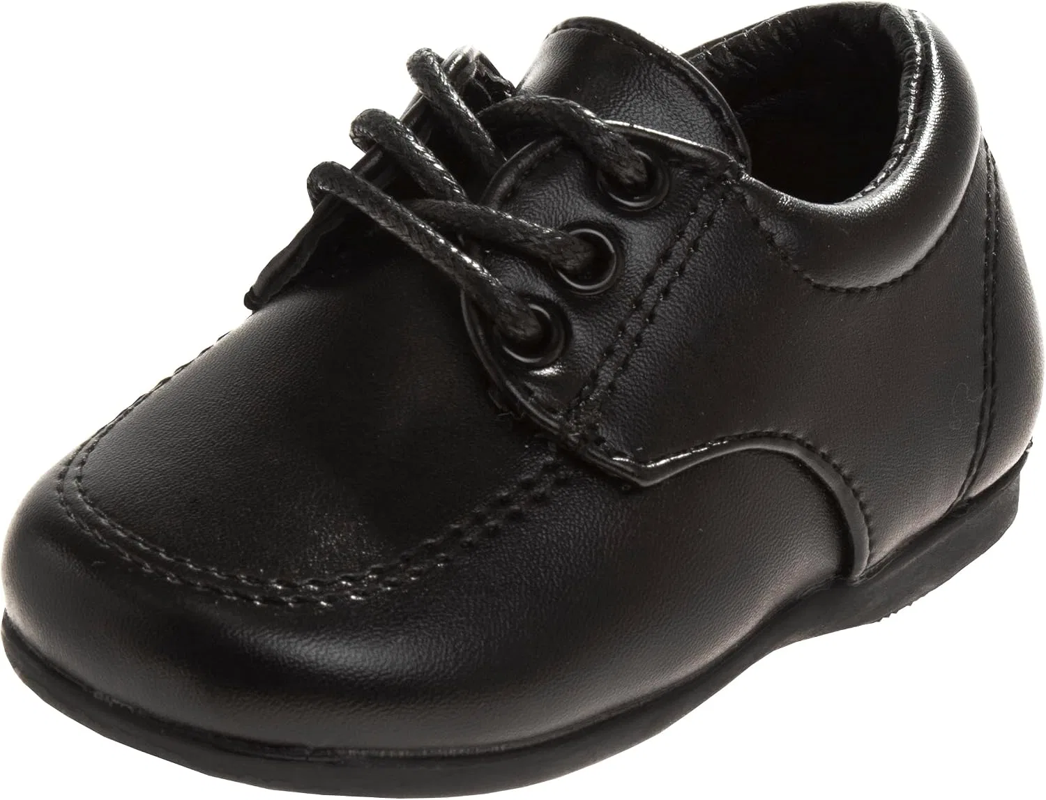Детские туфли для мальчиков из кожзама Josmo, Blackl