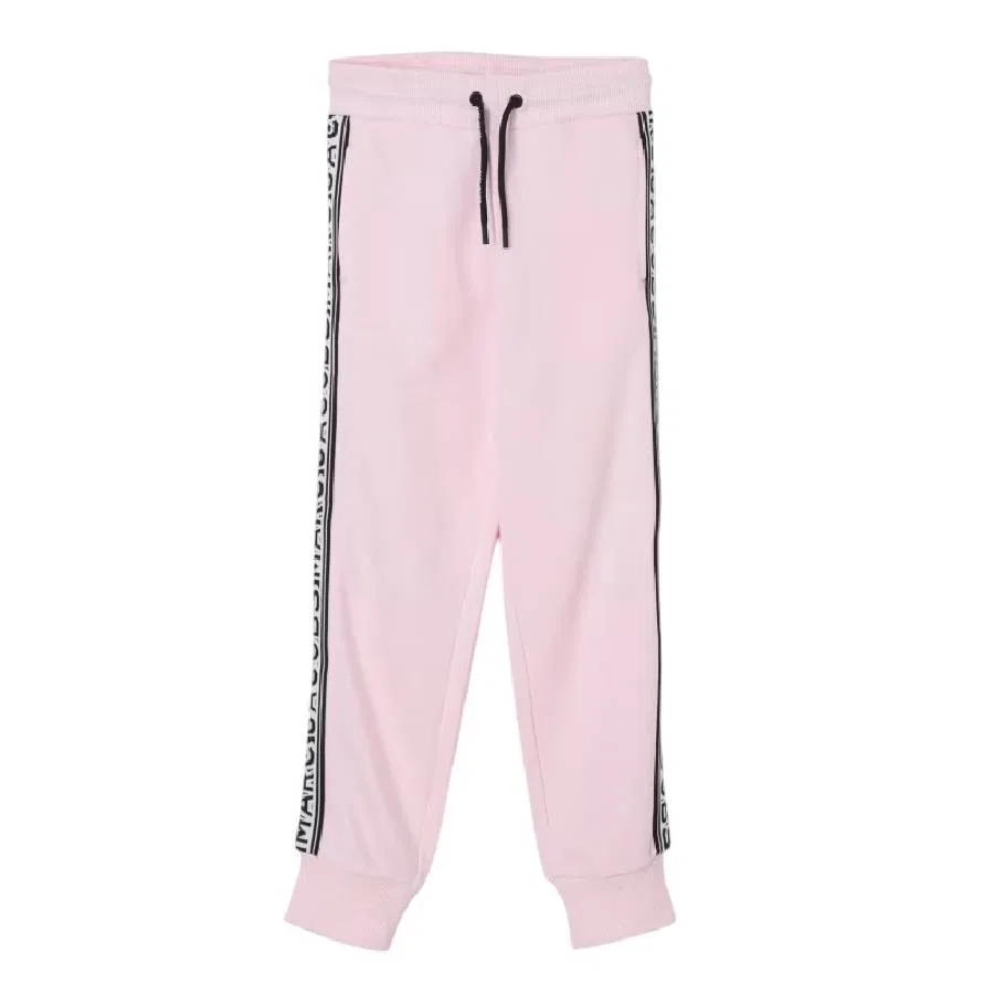 Детские спортивные брюки с эластичным поясом Little Marc Jacobs, Pink