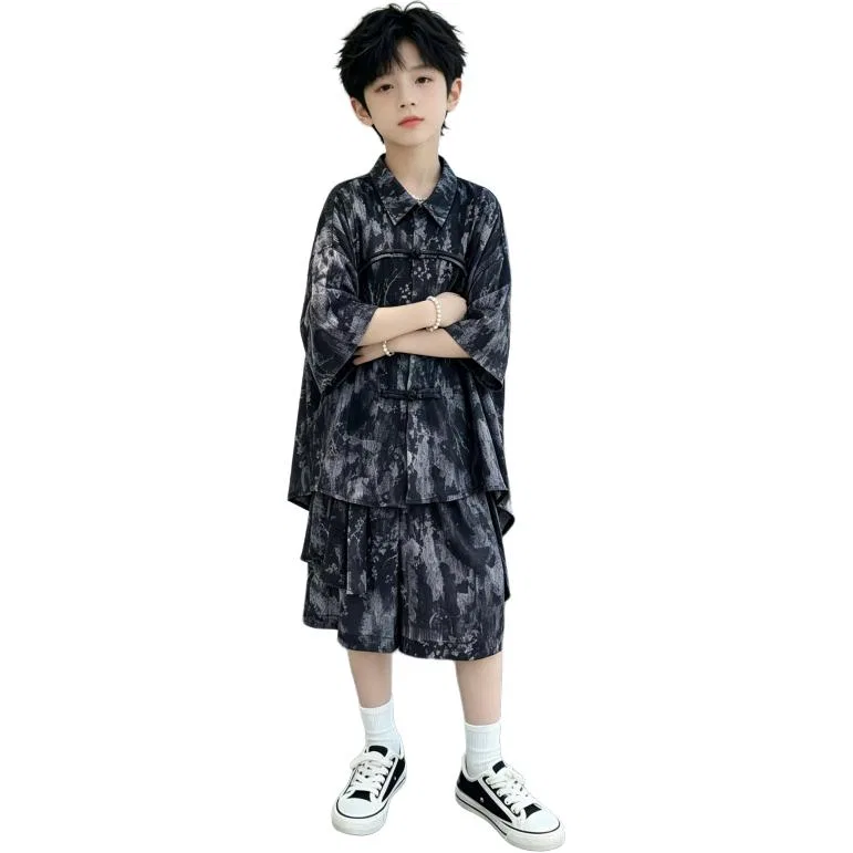 Детский спортивный комплект с лацканами, модель Image Color Two-Piece Set, MADALLO, Image Color Two-Piece Set