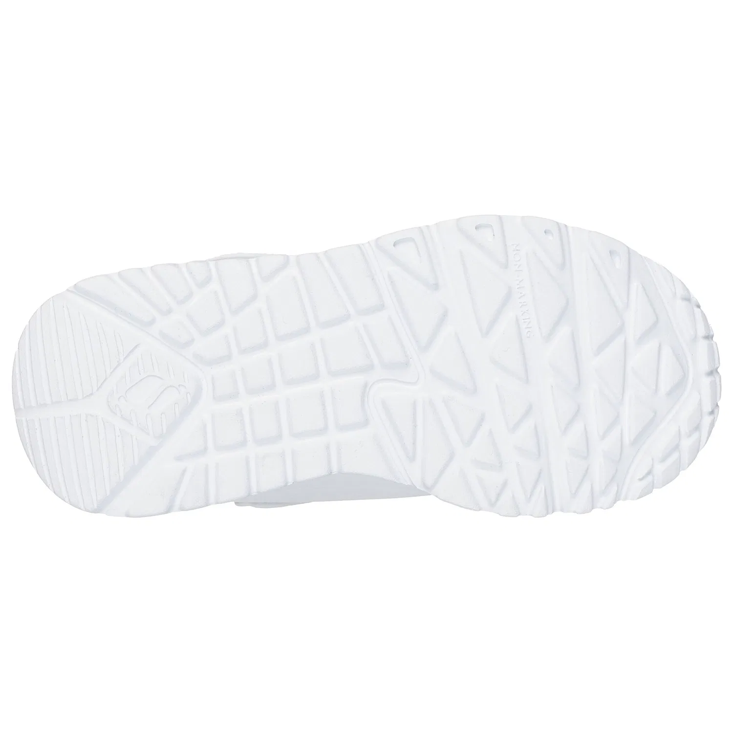 Детские кроссовки на липучке с сердечками Skechers, White — фото 3