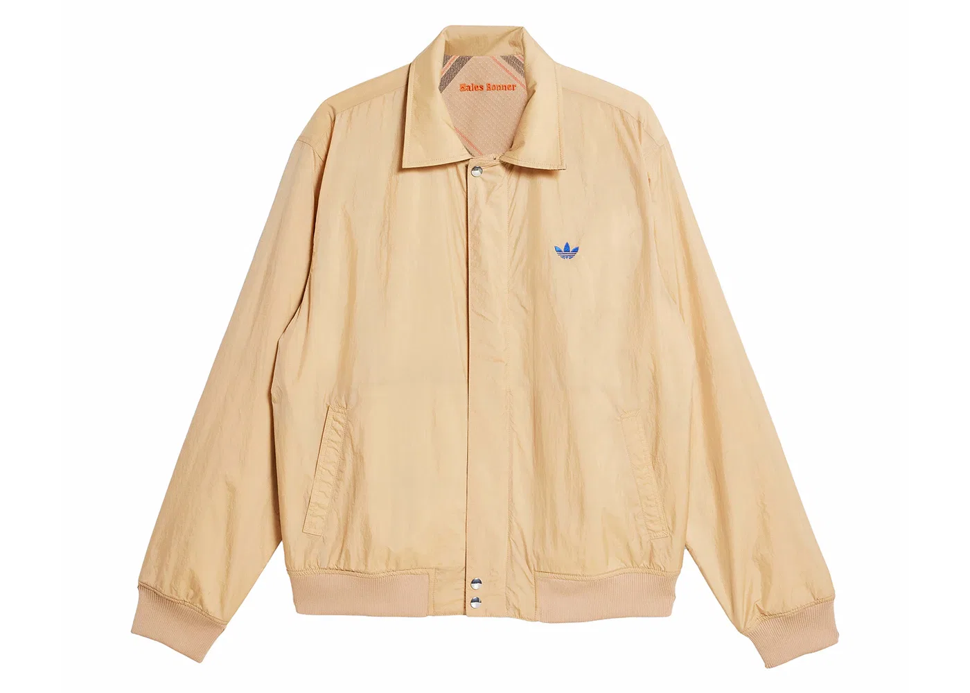 Детская куртка двусторонняя с принтом Reversible Harris Jacket Adidas, Beige/Check WB