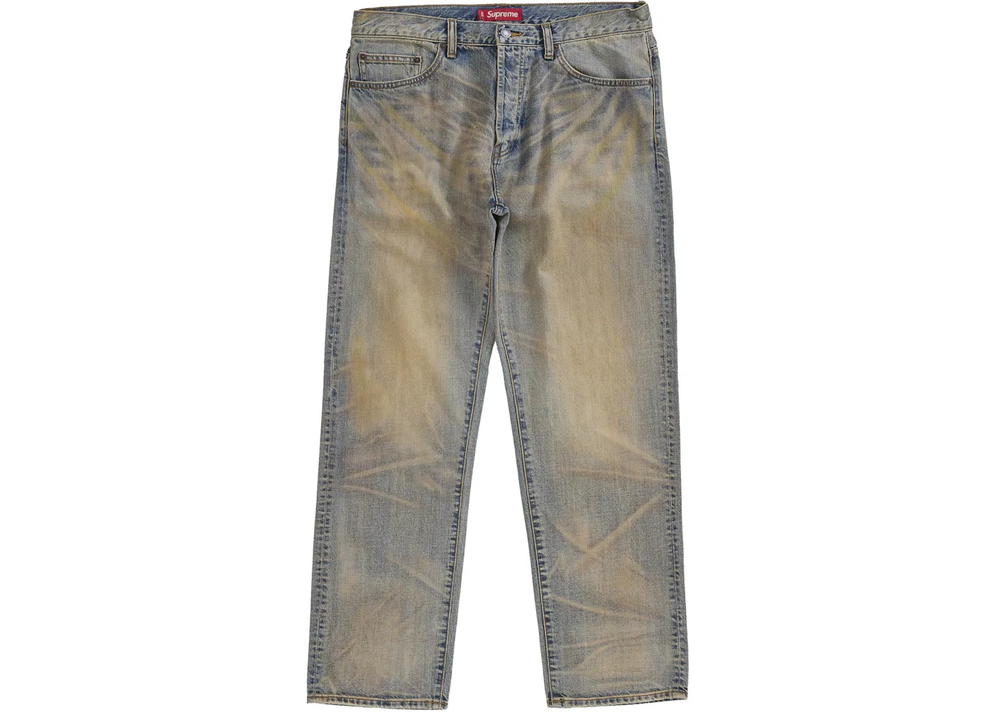 Мужские джинсы Regular Fit Supreme FW25, Dirty Indigo