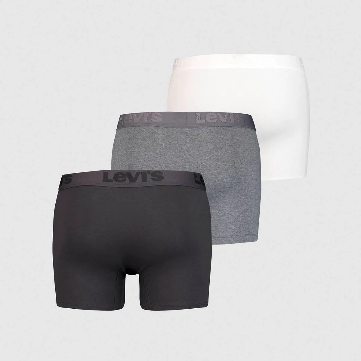 Трусы-Боксеры премиум-класса (3 шт.) Levi's, Back Grey Combo - Multi-Color — фото 2