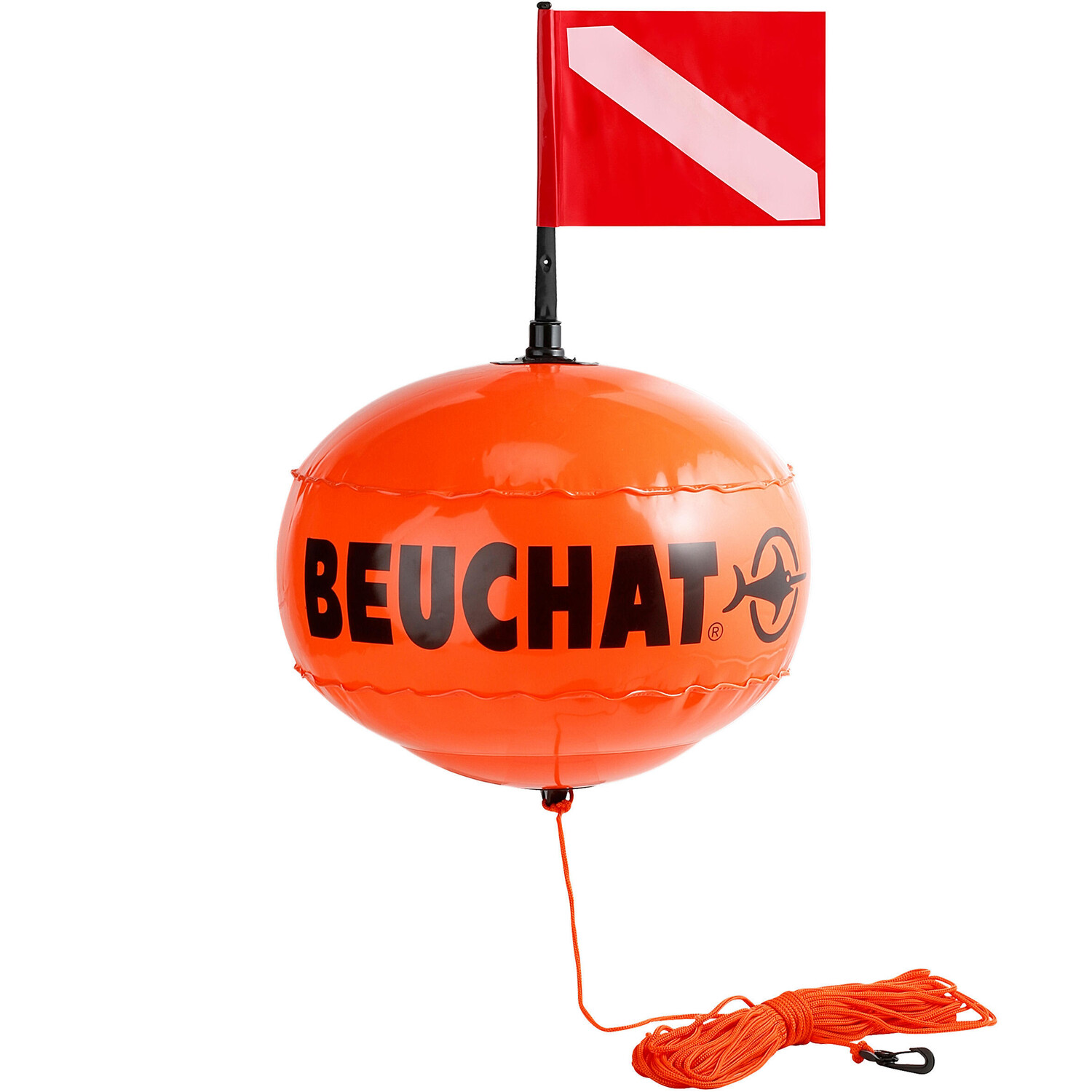 

Круглый надувной сигнальный буй BEUCHAT, апельсин