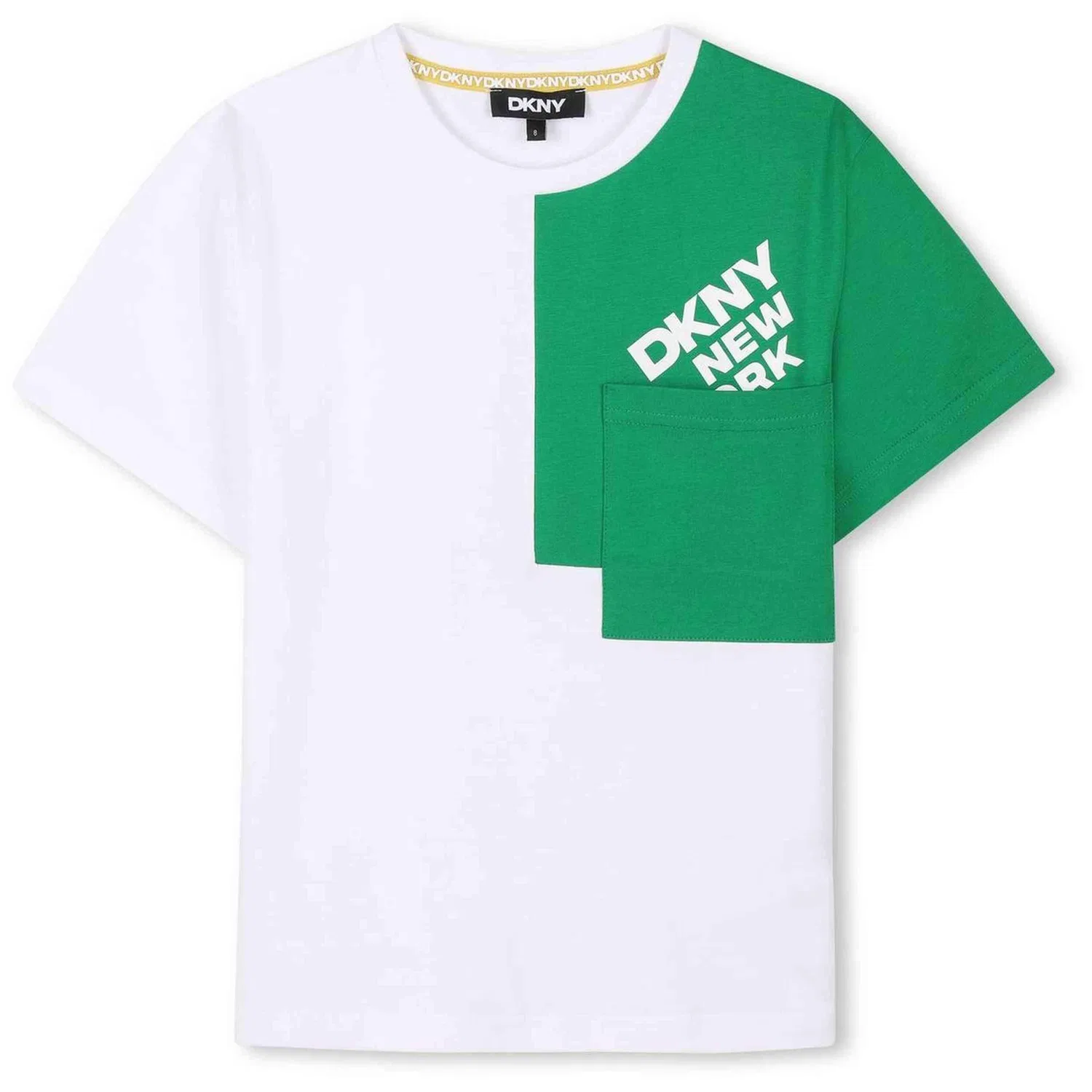 Детская футболка с коротким рукавом Dkny D62289_709, Цвет: Weiss