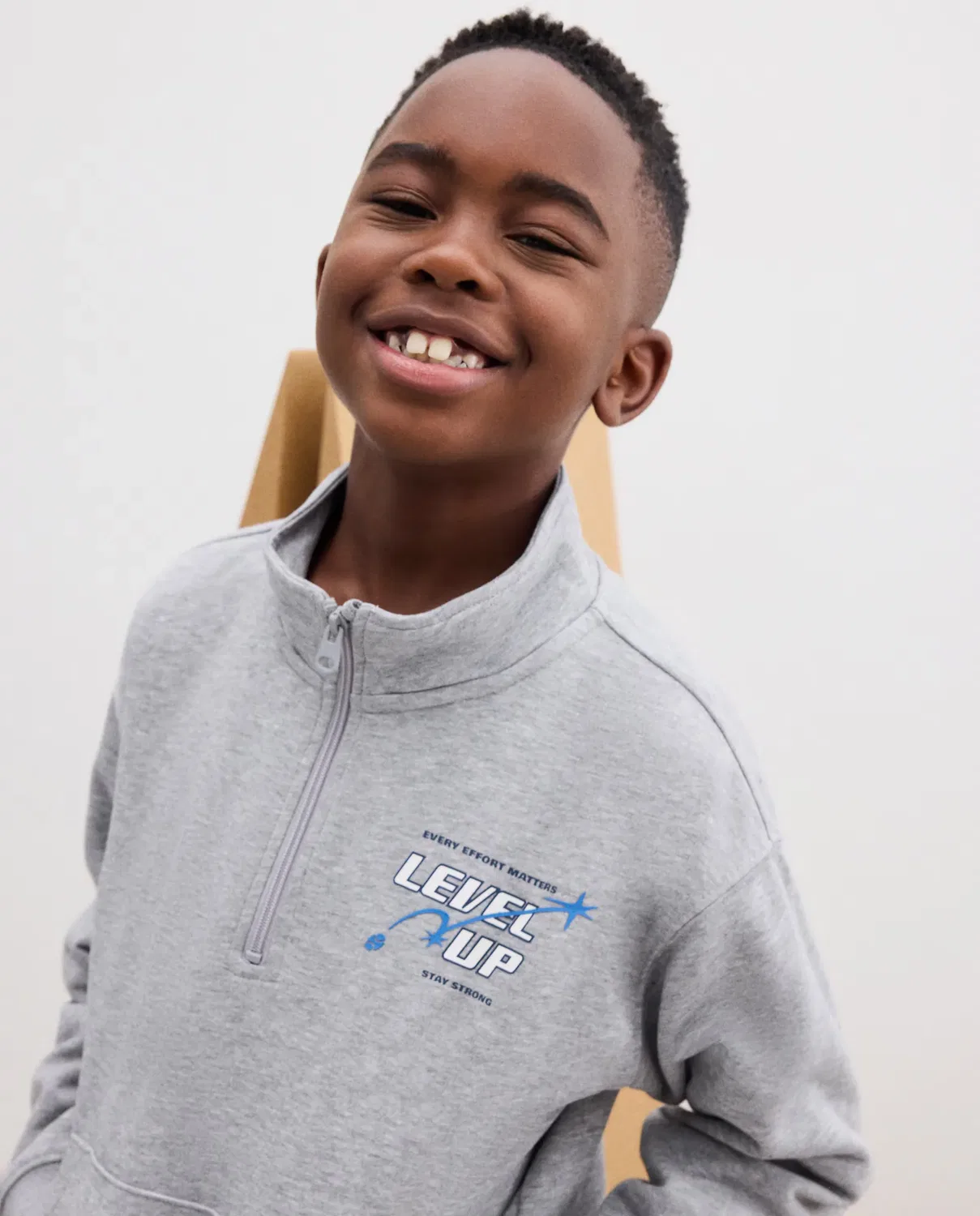Детский комплект свитшот и брюки для мальчиков Kids El Corte Inglés, Negro — фото 2
