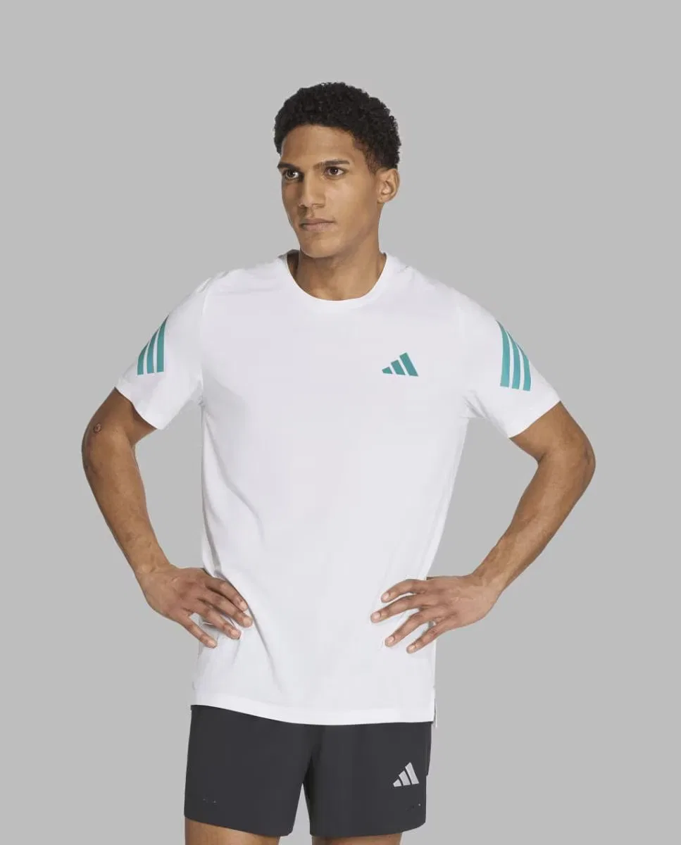 Мужская футболка, Adi365 Better, adidas, белый зеленый