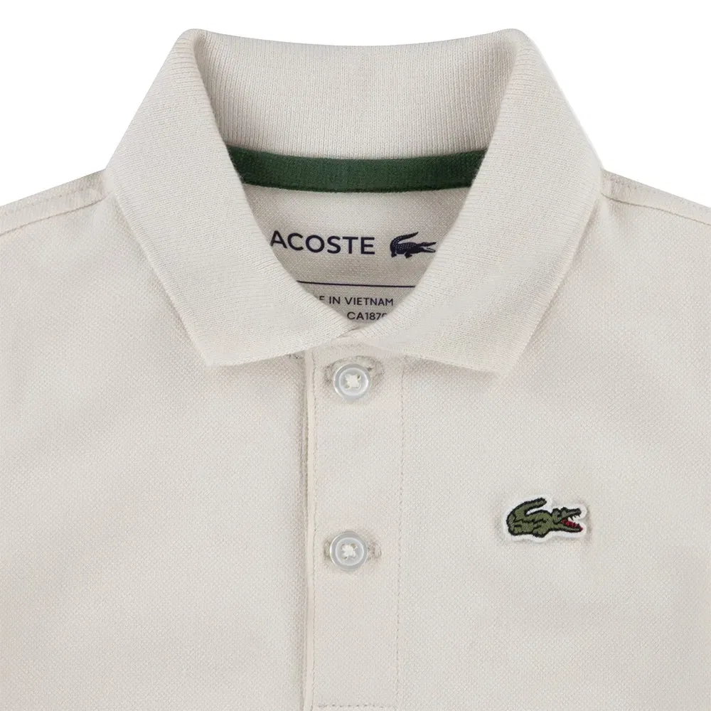 Комплект из 3 предметов Mon Premier Lacoste Kids, бежевый — фото 4