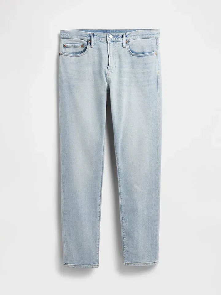 Мужские джинсы slim fit GAP, Light Blue — фото 4