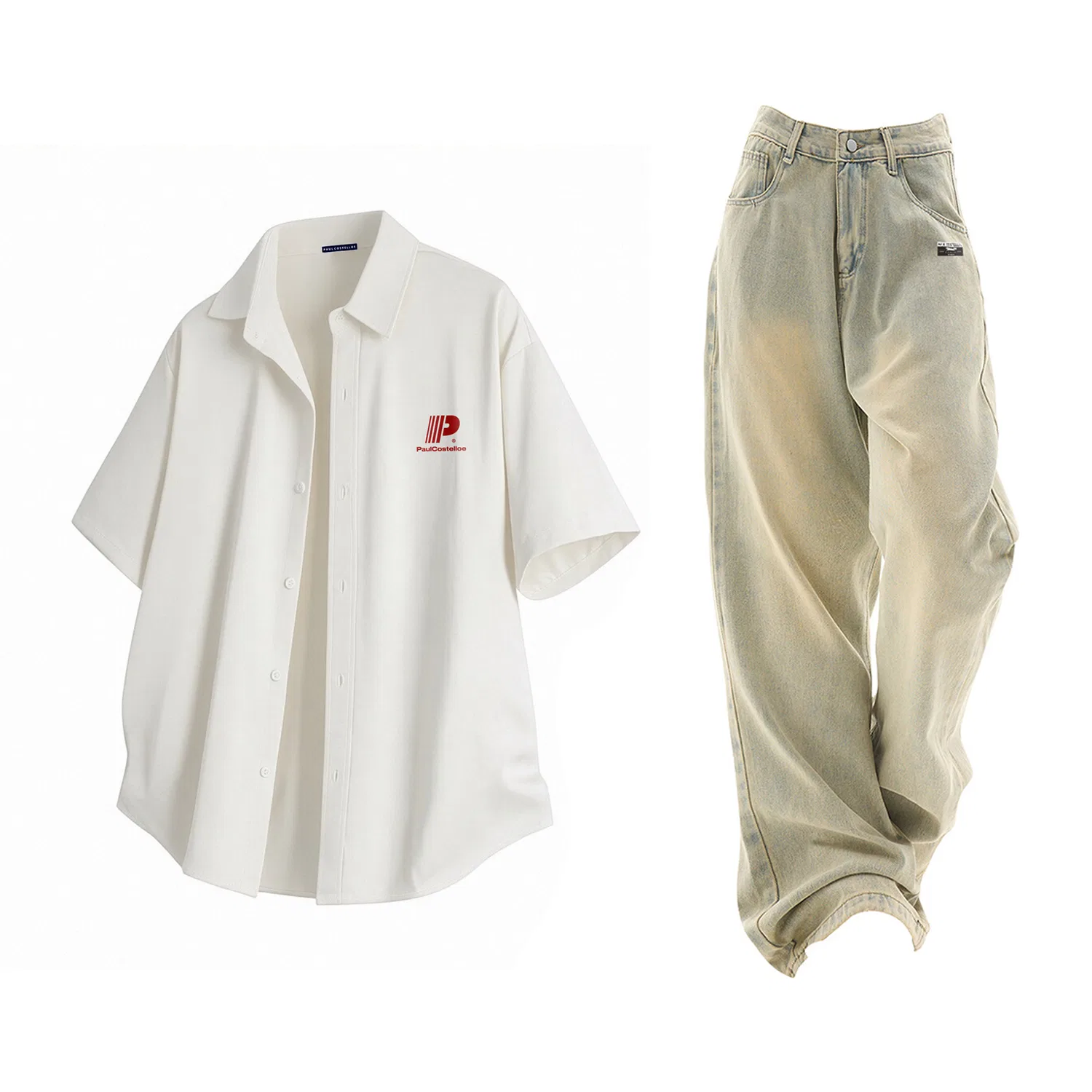Детский комплект из рубашки и брюк Unisex Shirt Matching Set Paul Costelloe