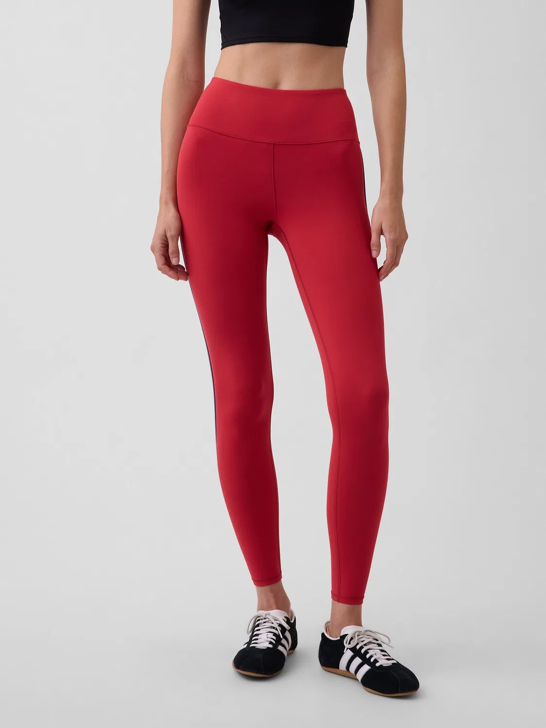 Леггинсы Smooth High Waisted Gap, красный