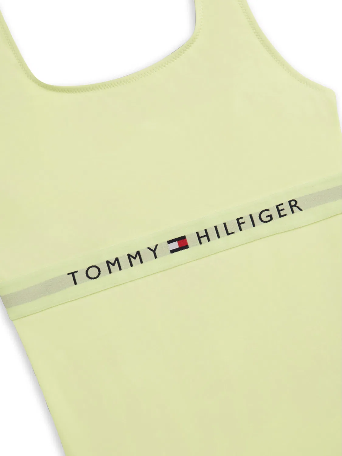 Купальник для девочки Tommy Hilfiger, светло-желтый — фото 3