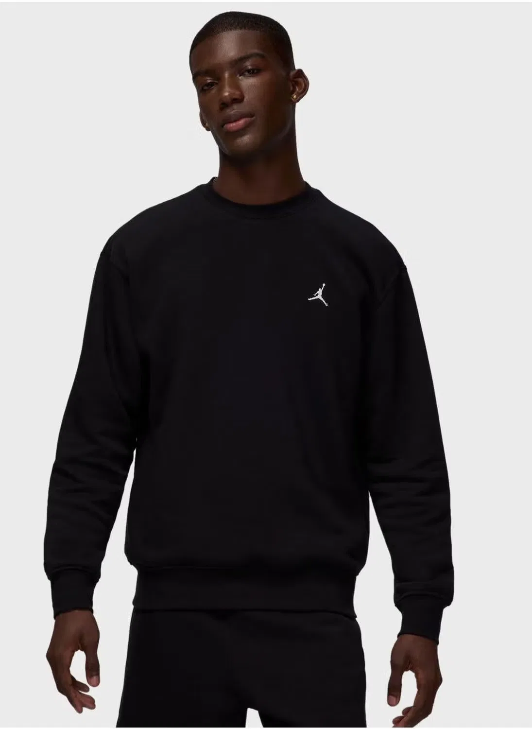 Свитшот из флиса Brooklyn Jordan, черный