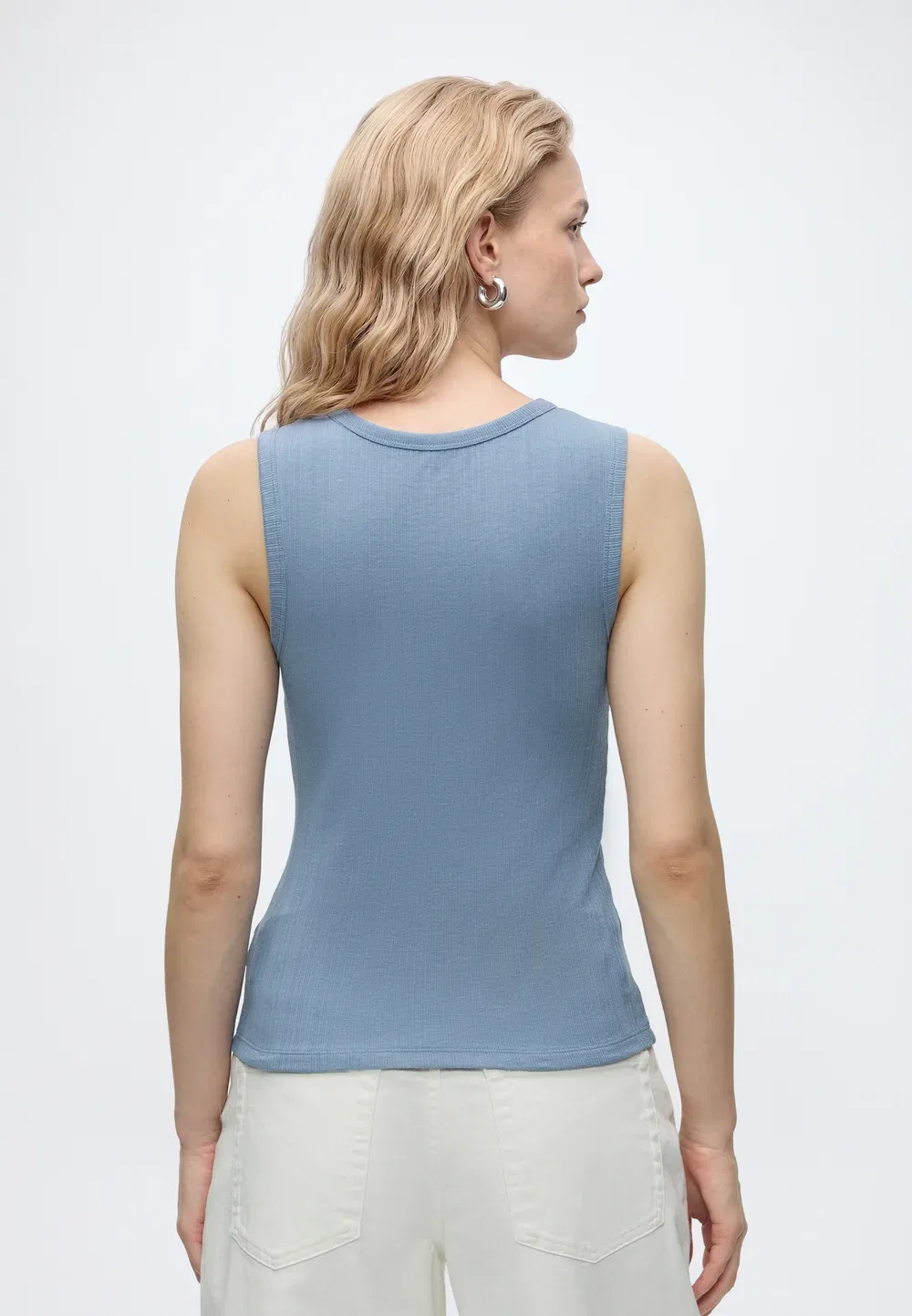 Роскошная майка Gap, Classic Jasper Blue — фото 3