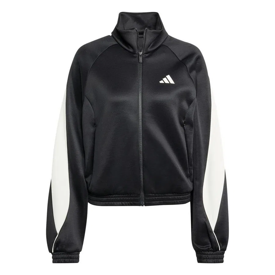 Женская куртка с капюшоном, модель Stadium, adidas, Черный