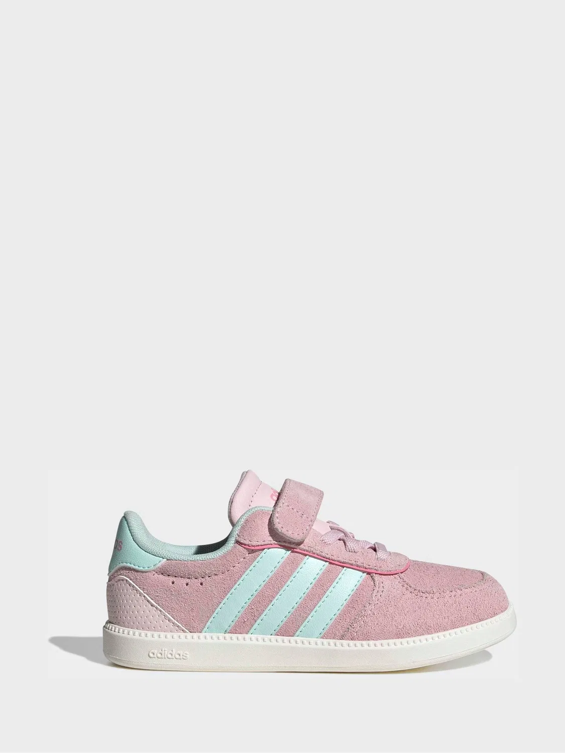 Кроссовки детские Breaknet Sleek adidas, розовые