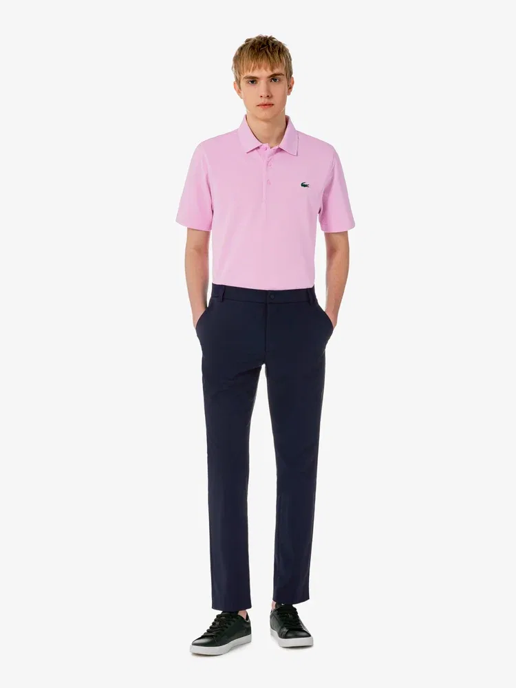 Чиносы принтованные LACOSTE, Navy