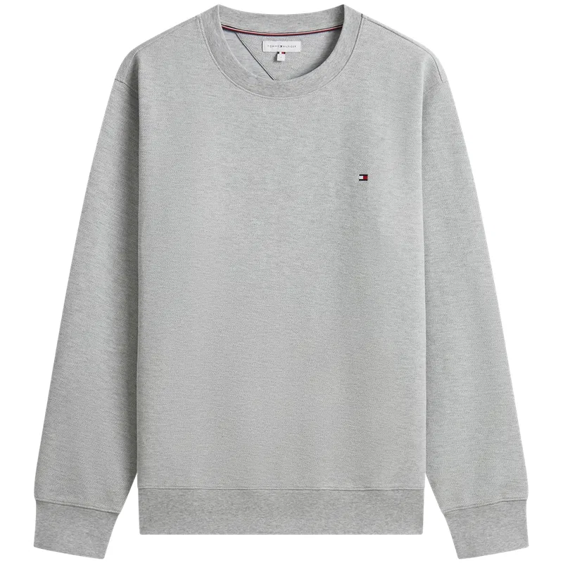 Мужской свитшот с круглым вырезом Tommy Hilfiger, Gray P01
