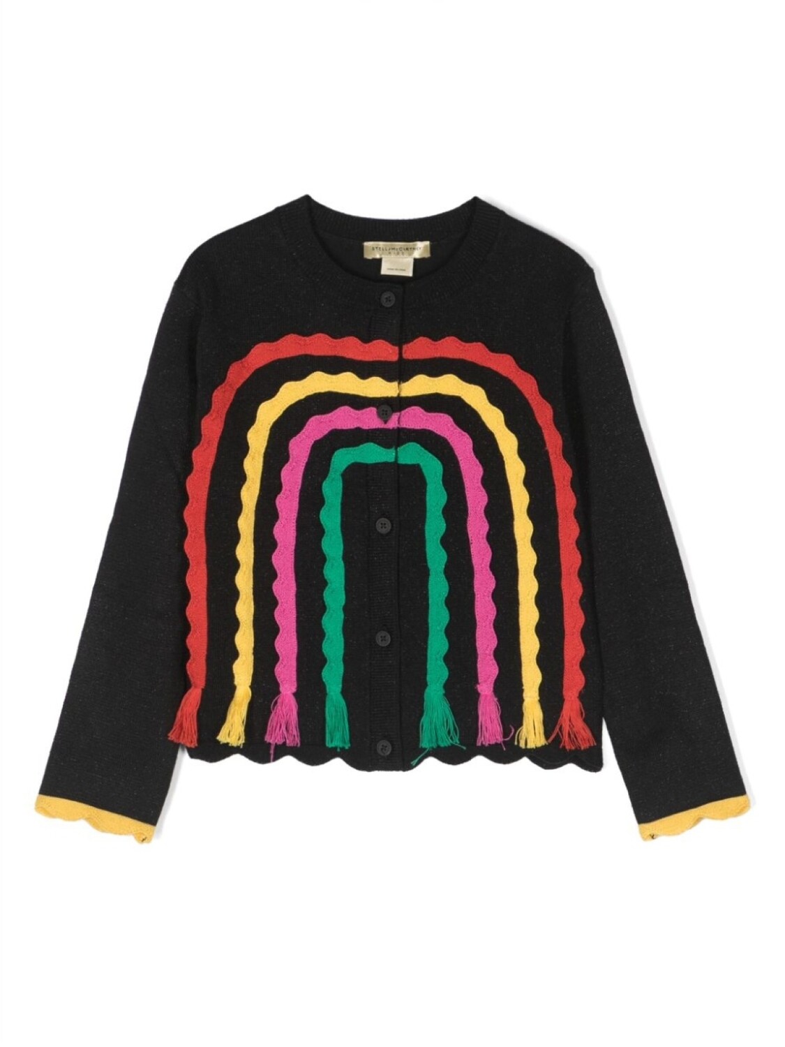 

Stella McCartney Kids кардиган Rainbow Arch, черный