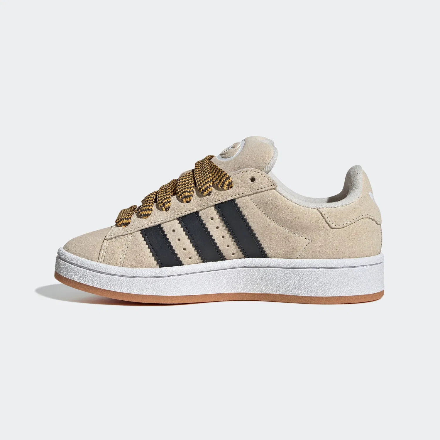 Детские кроссовки с ретро-стилем Adidas Originals, Wonder White / Carbon / Cloud White — фото 3