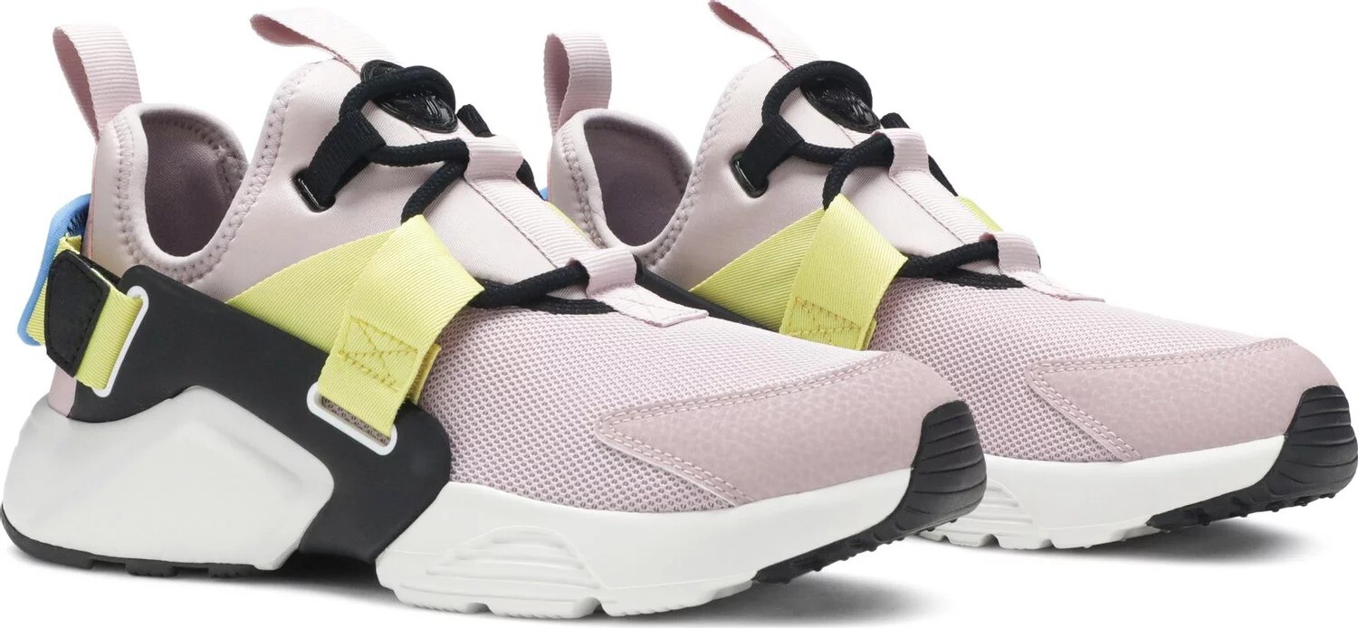 Кроссовки Nike Wmns Air Huarache City Low, розовый/мультиколор — фото 3