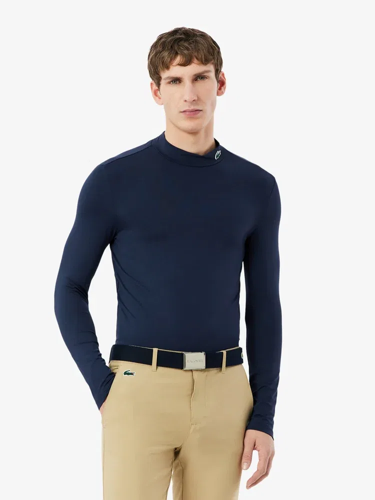 Футболка с длинным рукавом Lacoste TH0127, темно-синий