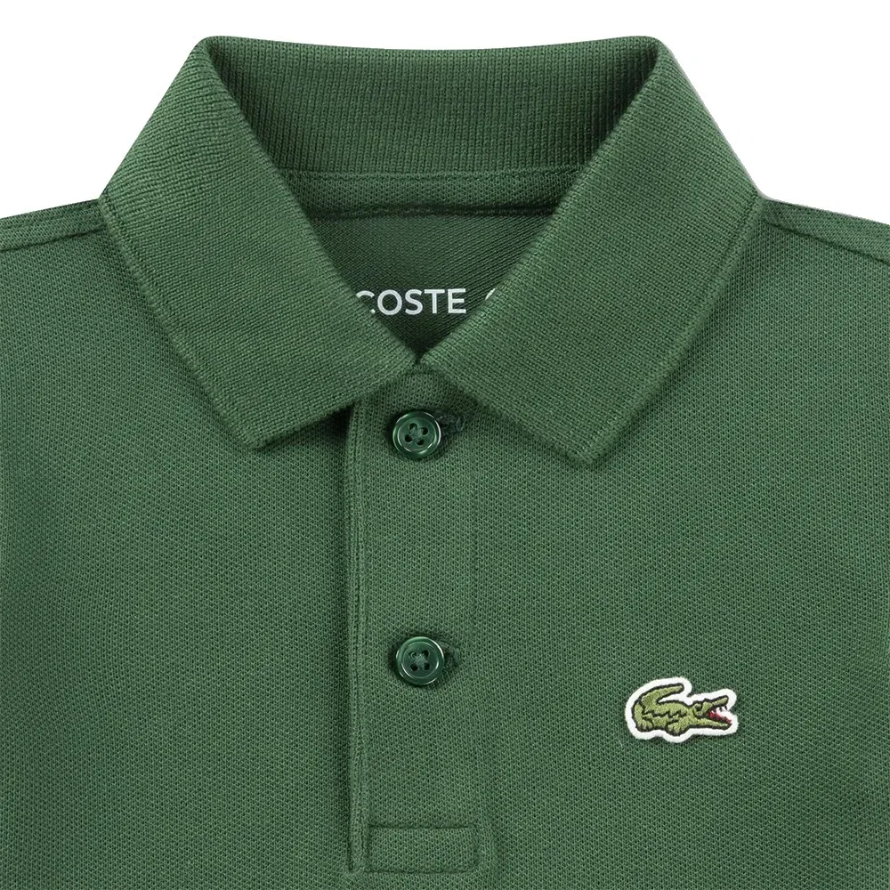 Штаны Lacoste Kids, зеленый — фото 3