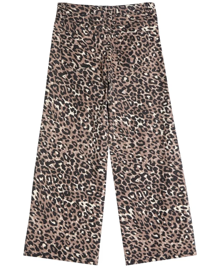Джинсы с леопардовым принтом, свободный крой GUESS, Multi — фото 2