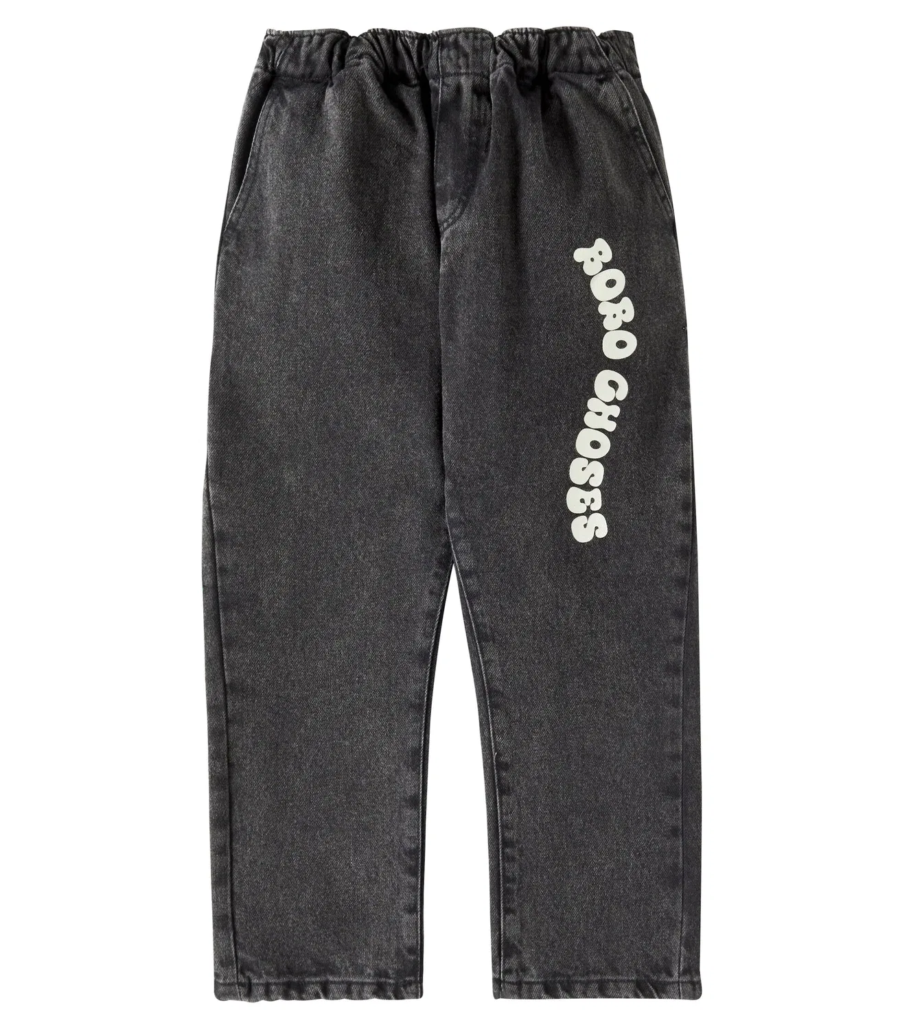 Джинсы прямые Wavy Bobo Choses, серый