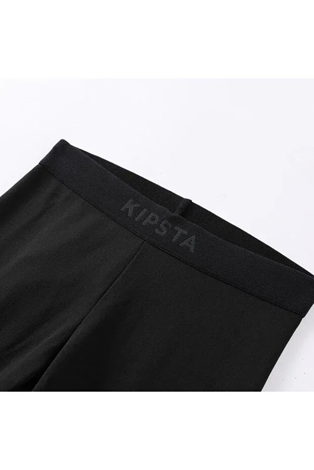 Детские леггинсы для девочек скинни Keepconfort 100 Decathlon, Black — фото 3