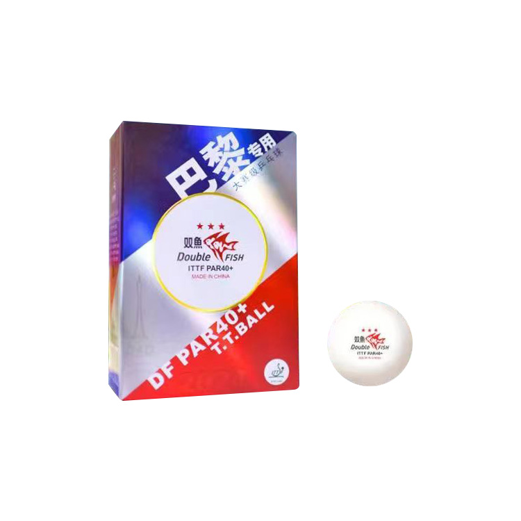 

Мяч для настольного тенниса DOUBLEFISH Commemorative Edition Match Ball Training Ball Unisex DOUBLE FISH, double fish 2024 olympic competition exclusive 6 ball