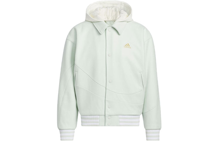 Куртка Adidas Crystal Blue из коллекции Год Дракона серии Китайского Нового года FW23 для мужчин — фото 2