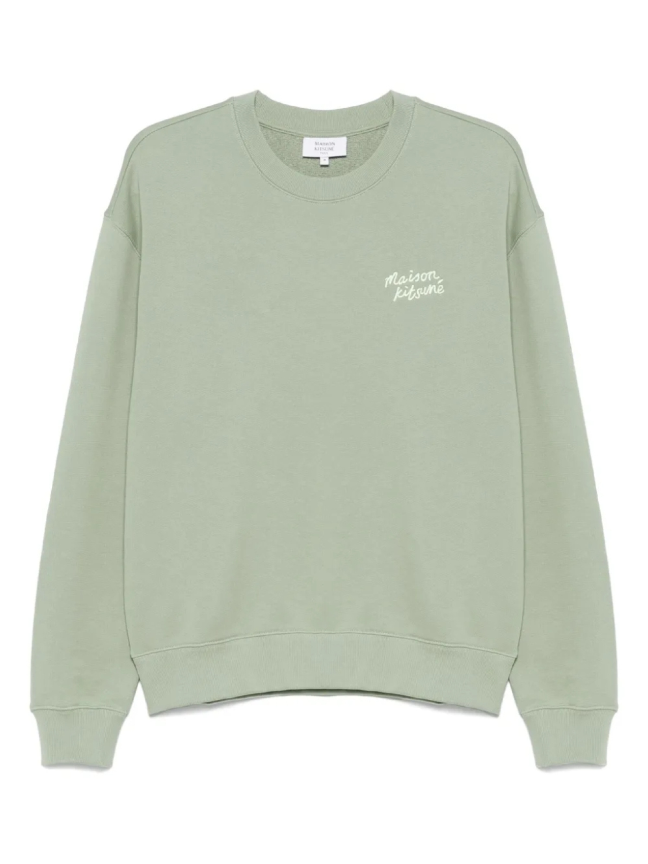 

Толстовка Handwriting Comfort Maison Kitsuné, зеленый