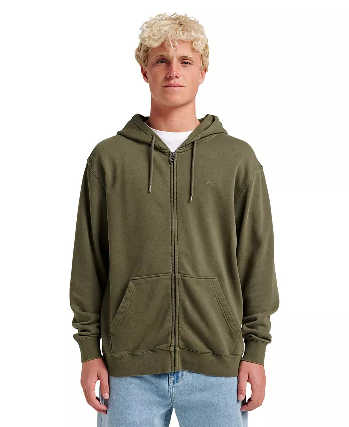 

Мужская худи Saltwater на молнии Quiksilver, зеленый