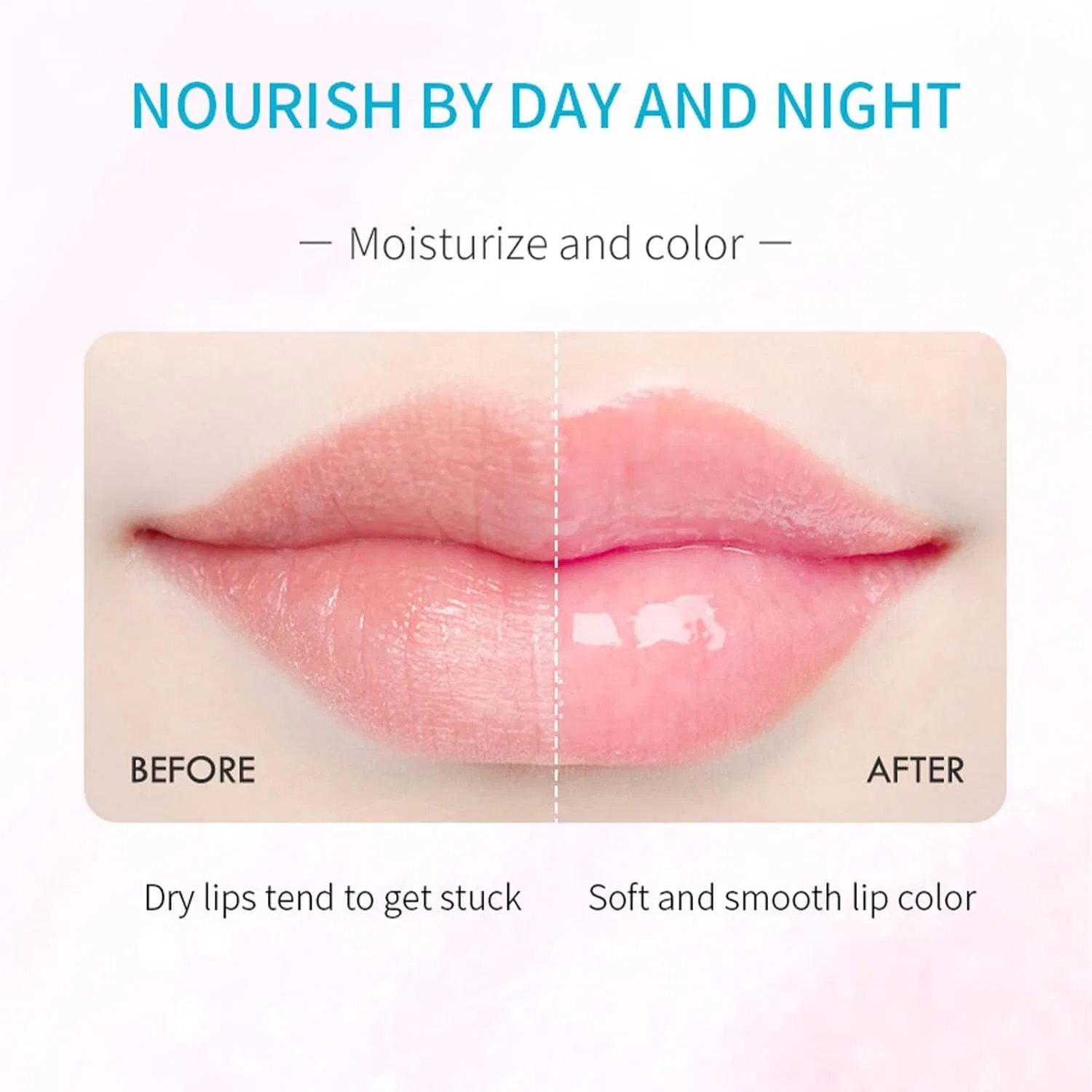 Бальзам для губ «Luxurabalm Lip Extreme Volume» с имбирем и мятой Aicoyiu, Transparent — фото 2