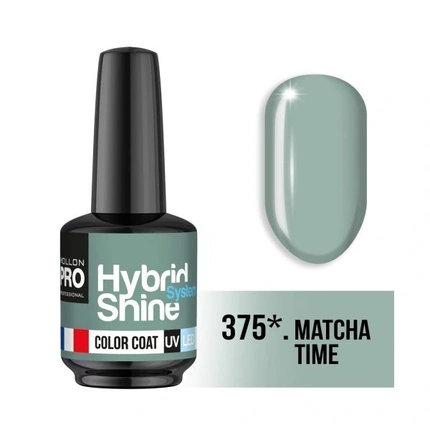 

Mol Hss 375 Matcha Time - полуперманентный гибридный лак для ногтей Mollon Pro