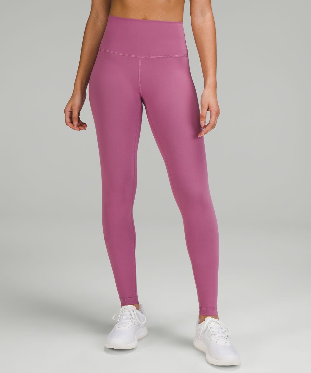 

Леггинсы Wunder Train High-Rise Lululemon, бархатный пыльный