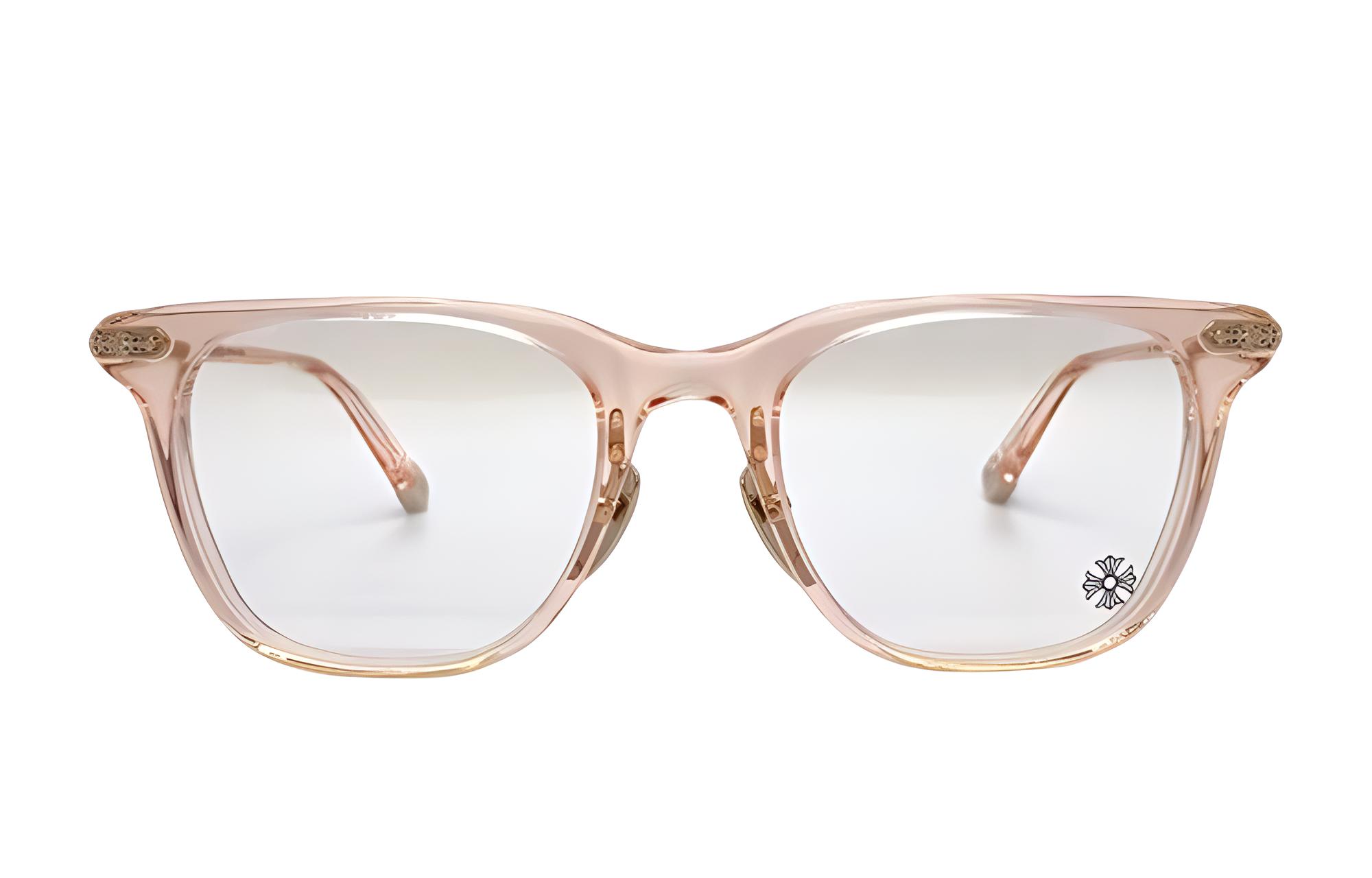 

Chrome Hearts Унисекс очки с розовыми линзами, Pink