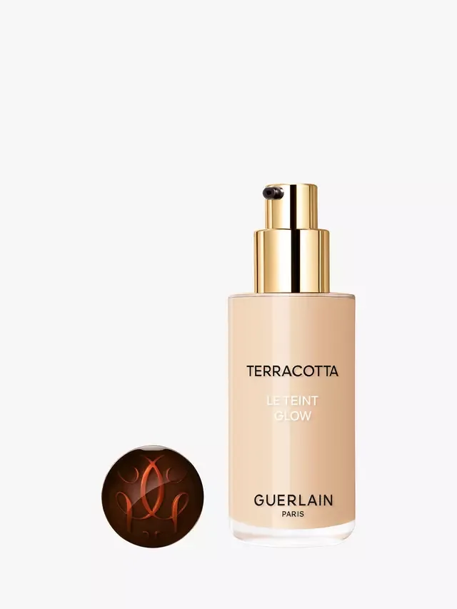 Терракотовая тональная основа Le Teint Glow Healthy Glow Foundation Guerlain, 0 5W — фото 2