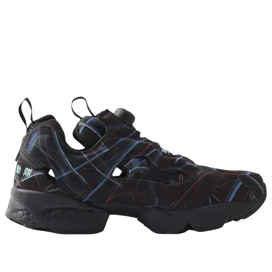 Кроссовки Reebok × Atmos × Ghost in the Shell Instapump Fury 94 'Black' 100249524, черный — фото 2