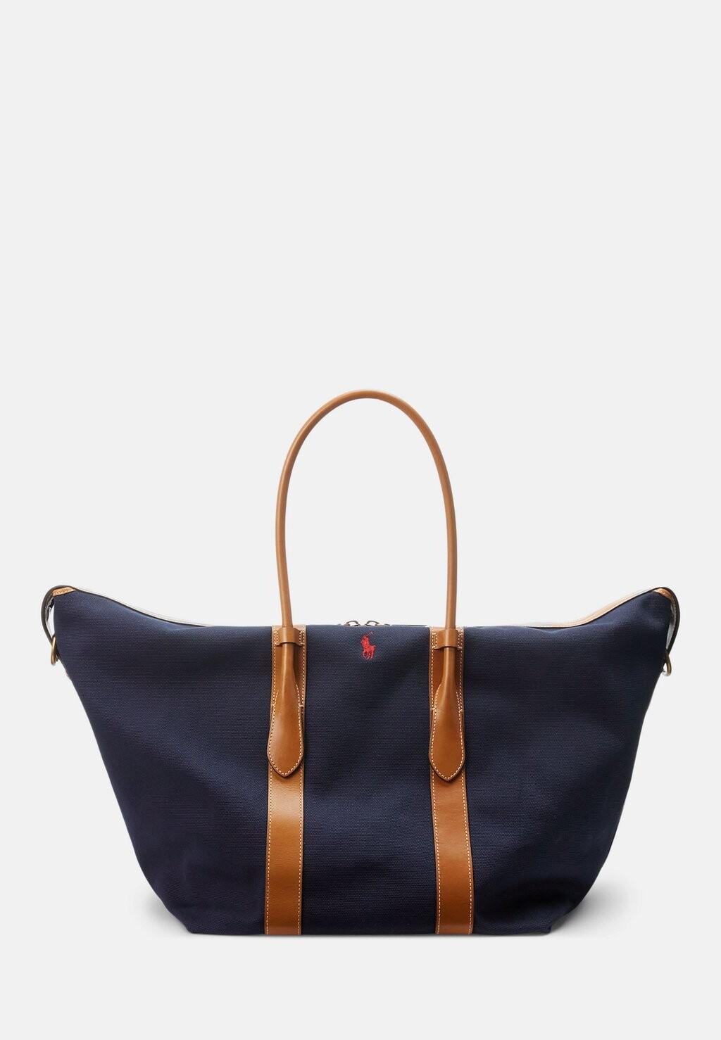 

Сумка для покупок Extra Large Tote Polo Ralph Lauren, цвет navy/cuoio