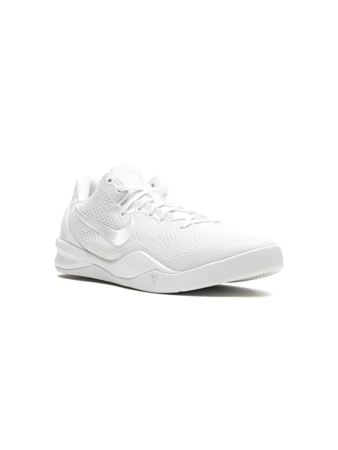 

Nike Kids кроссовки Kobe 8 Protro «Triple White», белый