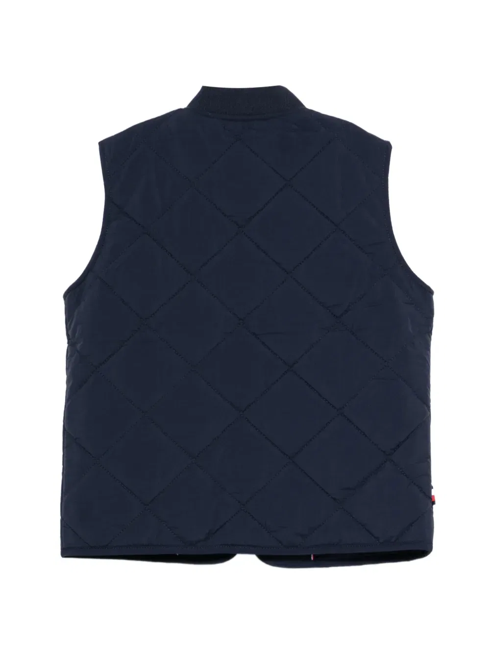 Стеганый жилет на молнии Tommy Hilfiger Junior, синий — фото 2